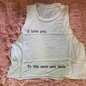 Old school brandy Melville cropped tank